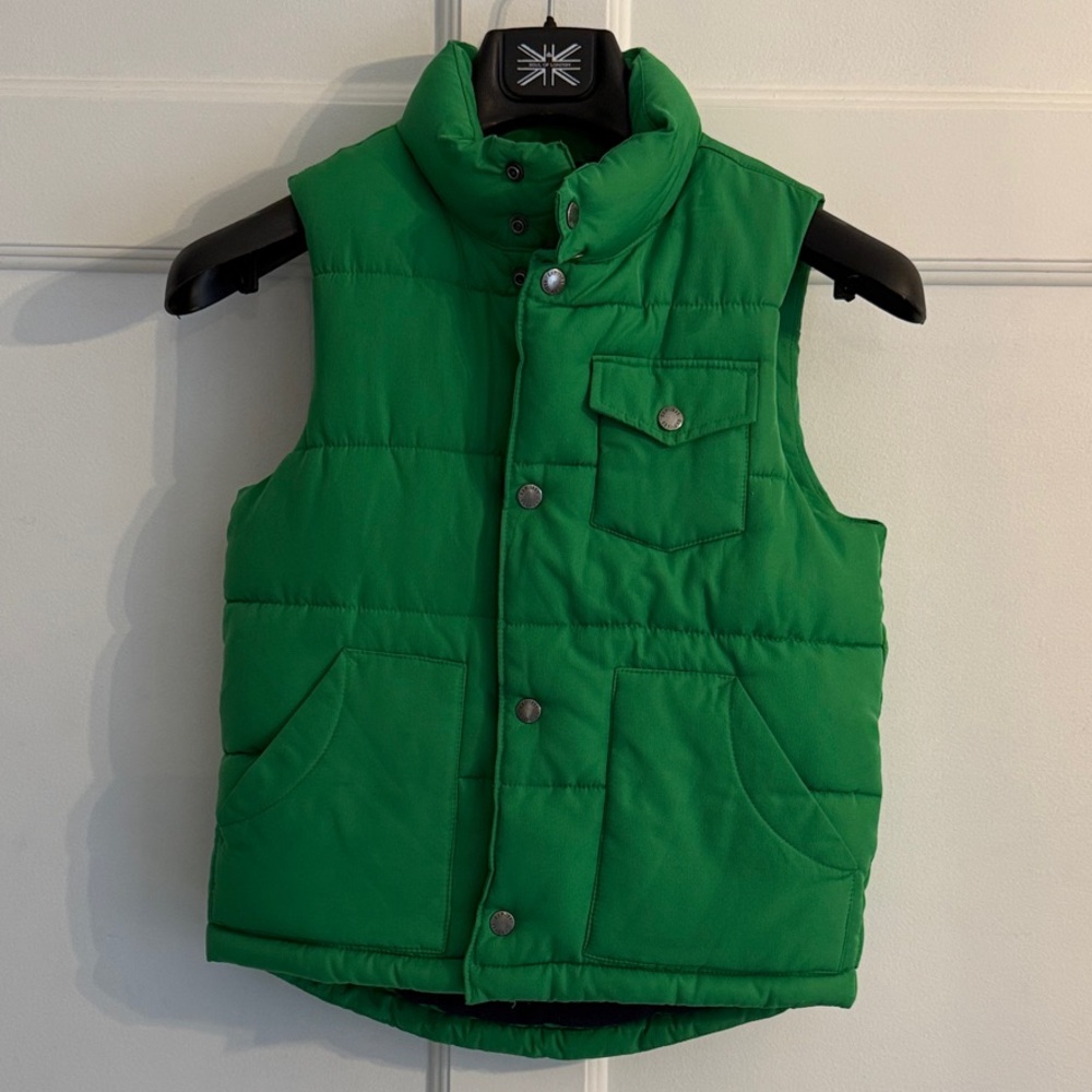 GAP Kids Vibrant Green Vest